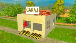 Гараж «Garage+Repairing Objects»  для Farming Simulator 2015 - скриншот