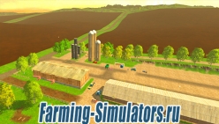 Карта «Кубанские просторы» v1.0 для Farming Simulator 2015 - скриншот