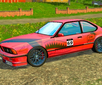 Автомобиль «BMW E24 M635 CSi» v2.0 для Farming Simulator 2015 - скриншот