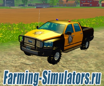 Автомобиль «Sheriff PickUp» v1.0 для Farming Simulator 2015 - скриншот