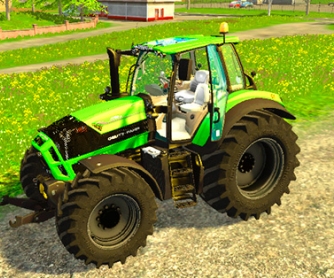 Два трактора «Deutz Fahr TTV 7210 &amp;amp; 7250» v4.0 для Farming Simulator 2015 - скриншот