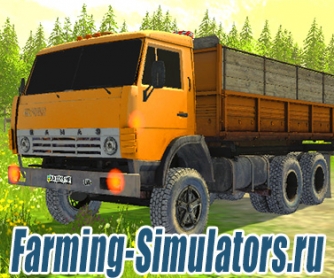Грузовик «КамАЗ 55102» v2.0 для Farming Simulator 2015 - скриншот