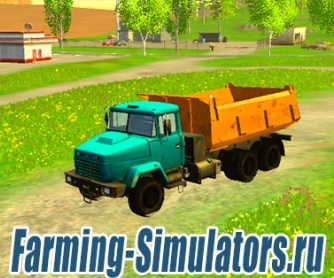 Грузовик «КрАз 6510»  для Farming Simulator 2015 - скриншот