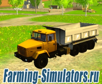 Грузовик «КрАЗ-7140 С6»  для Farming Simulator 2015 - скриншот