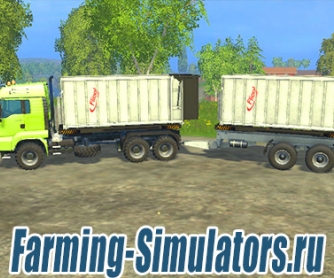 Грузовик «MAN Fliegl Spreader» v1.0 для Farming Simulator 2015 - скриншот