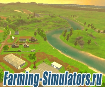 Карта «Долины Алтая» v2.1 для Farming Simulator 2015 - скриншот
