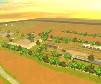 Карта «Полевое»  для Farming Simulator 2015 - скриншот