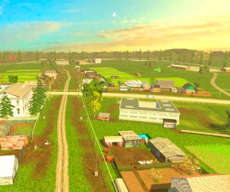 Карта «Samara Multifruit Map» v1.0 для Farming Simulator 2015 - скриншот
