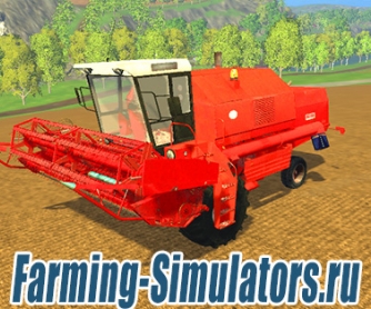 Комбайн «Bizon Z058» v1.6 для Farming Simulator 2015 - скриншот