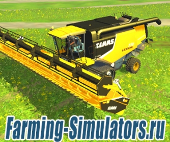 Комбайн «Claas Lexion 770» American Version v1.0 для Farming Simulator 2015 - скриншот