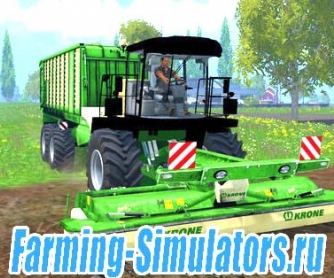 Косилка «Krone big l500» Prototype для Farming Simulator 2015 - скриншот