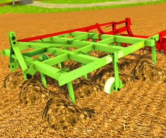 Культиватор «Eberhardt Gazelle 750» v1.0 для Farming Simulator 2015 - скриншот