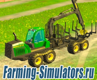 Лесовоз «John Deere 1510e IT4» v1.0.1 для Farming Simulator 2015 - скриншот