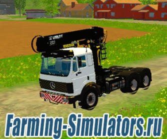 Лесовоз «Mercedes SK Forestry» v1.0 для Farming Simulator 2015 - скриншот