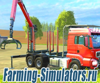 Манипулятор «MAN TGS 18.440 Forst»  для Farming Simulator 2015 - скриншот
