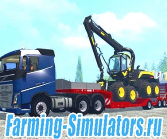 Pack «VOLVO FH 750»+trailers для Farming Simulator 2015 - скриншот
