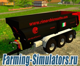 Прицеп «Crosetto CMR180 Black Beauty» v1.0 для Farming Simulator 2015 - скриншот