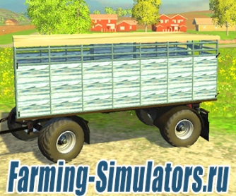 Прицеп для скотины «HW Vieh Trailer» v1.0 для Farming Simulator 2015 - скриншот