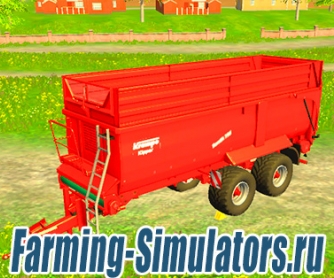 Прицеп двуосный «Krampe Bandit 750» v1.0 для Farming Simulator 2015 - скриншот