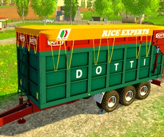 Прицеп «Sat dumper dotti MD200M» v2.0 для Farming Simulator 2015 - скриншот