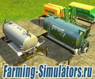 Распределители удобрений и опрыскиватель v1.1 для Farming Simulator 2015 - скриншот