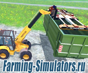 Раздвижной захват «Traverse Container» v1.0 для Farming Simulator 2015 - скриншот