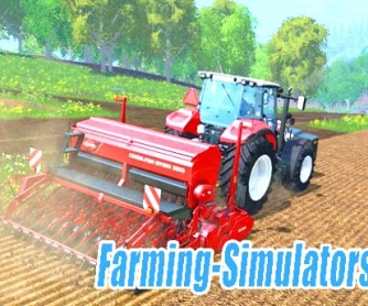 Сеялка «Kuhn Sitera 3000» для Farming Simulator 2015 - скриншот