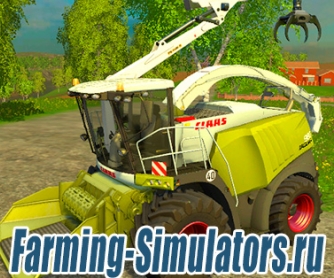 Щеподробилка «Claas 980 Forest» v1.0 для Farming Simulator 2015 - скриншот