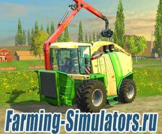 Щеподробилка «Krone Big X 1100 Crusher» v2.0 для Farming Simulator 2015 - скриншот
