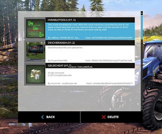 Скрипт «Hirable Tools 2015»  для Farming Simulator 2015 - скриншот