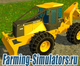 Трактор «John Deere 648G III» v1.1 для Farming Simulator 2015 - скриншот