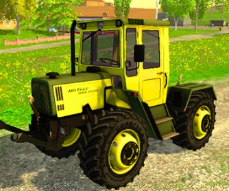 Трактор «Mercedes-Benz MB trac 1100» v1.0 для Farming Simulator 2015 - скриншот