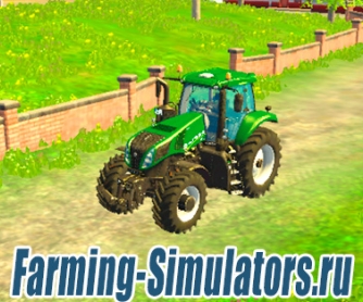 Трактор «New Holland T8 435 Multicolor» v3.1 для Farming Simulator 2015 - скриншот