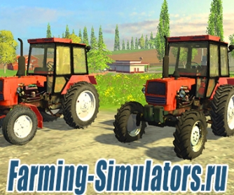 Трактора «ЮМЗ 8040» и «8244»  для Farming Simulator 2015 - скриншот