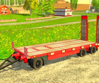 Трал «Schwarzmüller Low Loader» v1.5 для Farming Simulator 2015 - скриншот