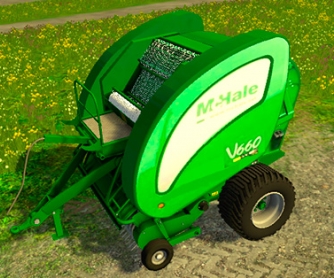 Тюкопресс «McHale V660»  для Farming Simulator 2015 - скриншот