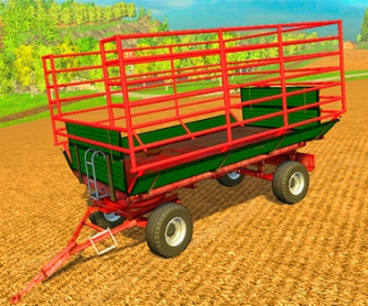Тюкопресс «Welger AP730wc and Trailer» v1.0 для Farming Simulator 2015 - скриншот
