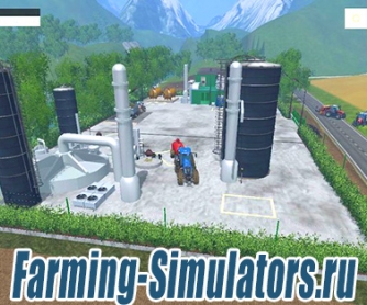 Завод по производству v1.4 для Farming Simulator 2015 - скриншот