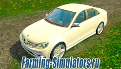 Автомобиль «Mercedes Benz C350 CDI» v1.0 для Farming Simulator 2015 - скриншот