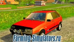 Автомобиль «ВАЗ 2109» v1.1 для Farming Simulator 2015 - скриншот