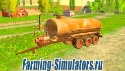 Бочка для навоза «Guelle Tridem» v1.0 для Farming Simulator 2015 - скриншот