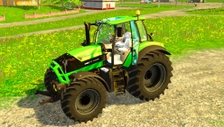 Два трактора «Deutz Fahr TTV 7210 &amp;amp; 7250» v4.0 для Farming Simulator 2015 - скриншот
