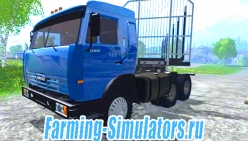 Грузовик «КамАЗ 54115»  для Farming Simulator 2015 - скриншот