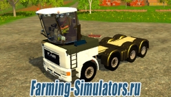 Грузовик «Kari» + кузов-лесоизмельчитель v1.1 для Farming Simulator 2015 - скриншот