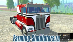 Грузовик «Kenworth K100» V2  для Farming Simulator 2015 - скриншот