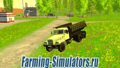 Грузовик «КрАз 256»  для Farming Simulator 2015 - скриншот