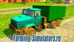 Грузовик «КрАЗ 6322» v2.0 для Farming Simulator 2015 - скриншот