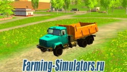 Грузовик «КрАз 6510»  для Farming Simulator 2015 - скриншот