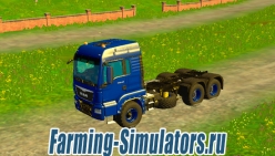 Грузовик «MAN TGS» + навесной кузов + прицеп  для Farming Simulator 2015 - скриншот