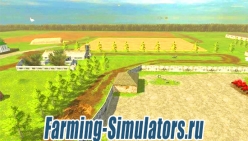 Карта «Деревушка» для Farming Simulator 2015 - скриншот